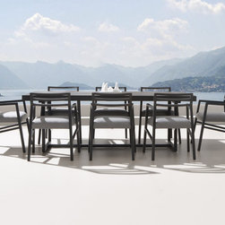 BLAZE 8-Seater Outdoor Dining Set - Outdoor Dining Sets