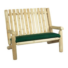 log benches