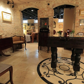 Lower Level Wine cellar, tasting room and media room