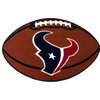 NFL Houston Texans Football Shaped Accent Floor Rug