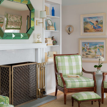Transitional Living Room