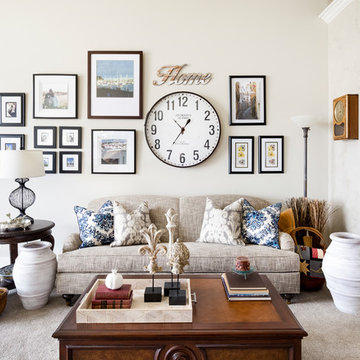 Spanish Inspired Living Room