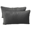 |COVER ONLY| Style 2 Twin Piped Trim Daybed Mattress Bolster Pillow Covers AD003