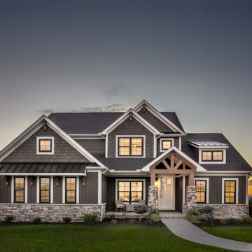 Schumacher Homes Olivia Modern Hill Country: Bowling Green, OH