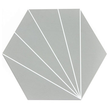 Vers Peel & Stick Hexagon Floor Tiles, Box