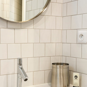 SALLE DE BAIN FONCTIONELLE PARIS 18
