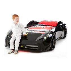 Black Ferrari Car Bed - Products