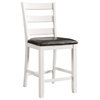 Picket House Furnishings Kona Counter Height Side Chair Set in White