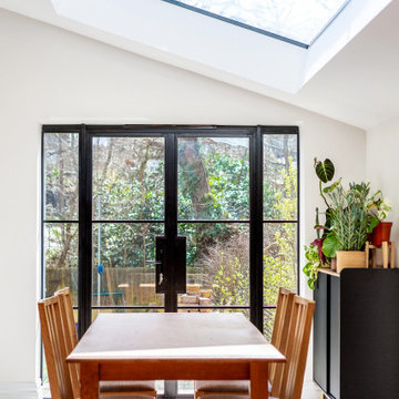 A Little Addition _ Side return extension integrated with a Victorian house