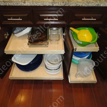 Pull Out Kitchen Shelves by Slide Out Shelves LLC