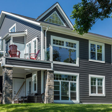 Modern Apartments with Clapboard Siding in Thunder Bay, Ontario, Canada