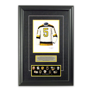 NHL Boston Bruins 1940-41 uniform and jersey original art – Heritage Sports  Art