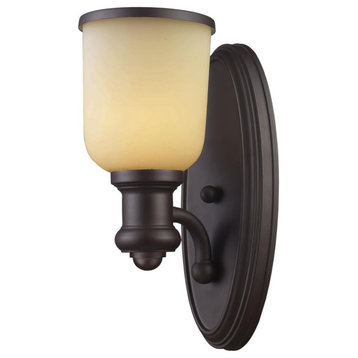 Brooksdale 1 Light Wall Sconce, Incandescent