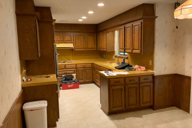 House Remodel - kitchen, living room, dining room, office & foyer