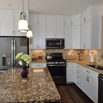 Kitchen Update in Maple with Cambria Quartz Countertop