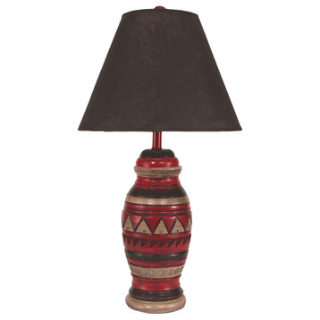 Saddlebag Outback Pot Table Lamp