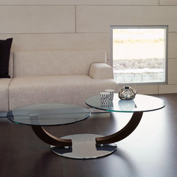 Cobra Inox Coffee Table by Cattelan Italia - Coffee Tables