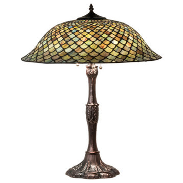 26 High Tiffany Fishscale Table Lamp