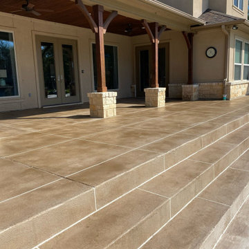 Concrete Overlay for Pool and Patio