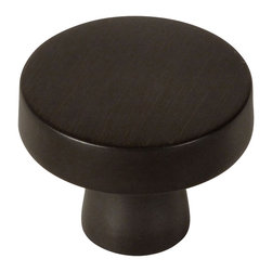 Cosmas - Cosmas Contemporary Cabinet Hardware, Oil Rubbed Bronze, Round Knob - Cabinet And Drawer Knobs