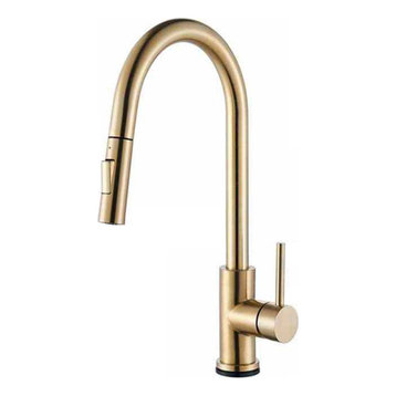 Fontana Gold Touch Faucet for Kitchen with Pull Down Sprayer