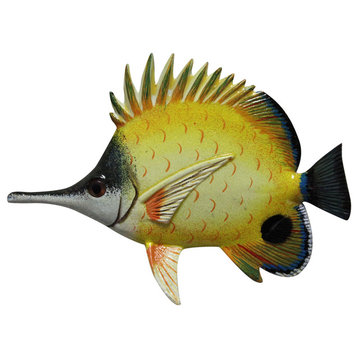 Long Nose Butterfly Tropical Fish Nursery Wall Decor 6 inch TFW19