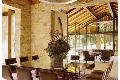 Inspiration for a contemporary dining room remodel in San Francisco
