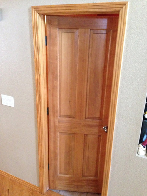 Paint or stain interior doors and trim?