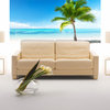 Palms And Sea Mega Panoramic Wall Decals