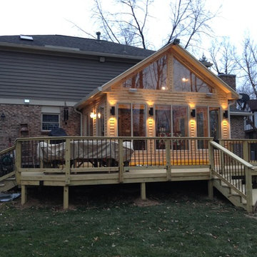 Sunroom & Deck in Miami Township, OH.