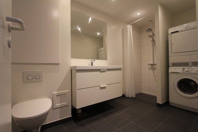 Design ideas for a modern bathroom in Copenhagen.