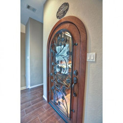 VINOS - SOLID MAHOGANY WOOD EXTERIOR DOOR (1-3/4") - Windows And Doors
