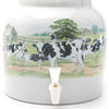 Goldwell Designs Country Cows Design Water Dispenser Crock
