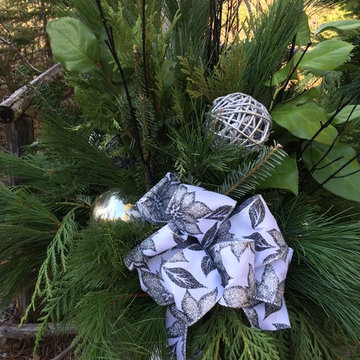 Assorted Outdoor Christmas Arrangements