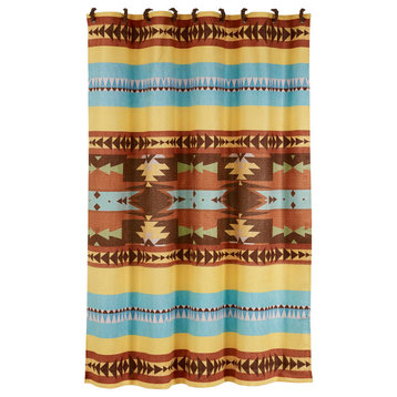 Mesa Southwestern Shower Curtain, 72"x72", 1 Piece
