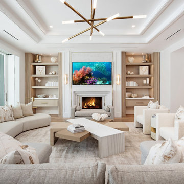 Transitional Living Room