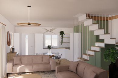 Aménagement de la dépendance d'une maison vouée à la location saisonnière