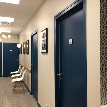 Une salle d'attente chaleureuse