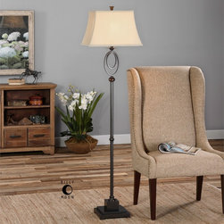 Orienta, 2 Per Box Floor Lamp | Uttermost - Floor Lamps