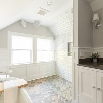 Attractive Attic Bathroom