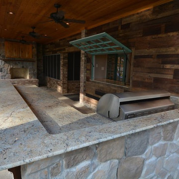Rustic Outdoor Kitchen