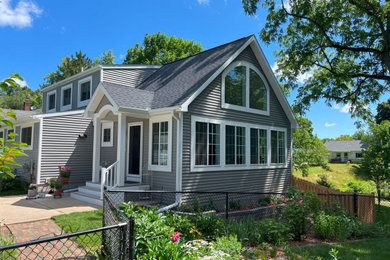 Inspiration for an exterior home remodel in Grand Rapids