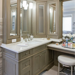 Custom modern vanities by WL Kitchen & Home. - Bathroom Vanities And Sink Consoles