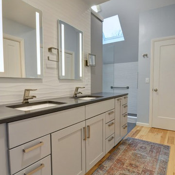 Cedar Hollow West Lafayette Contemporary Bathroom Remodel