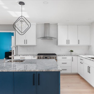Freda Drive Transitional Main Level Renovation