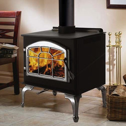 Napoleon Deluxe EPA 1400 Leg Series 26'' x 32'' Wood Burning Stove - Freestanding Stoves