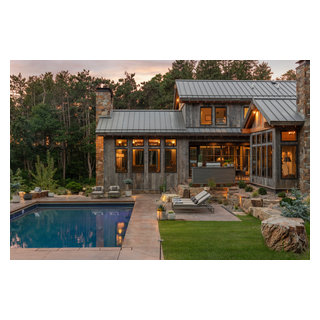 Montana Modern - Rustic - Patio - Minneapolis - by James McNeal ...