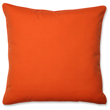 Sundeck Orange 25" Floor Pillow