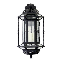 Custom Exterior Hand Forged Iron Lights - Products