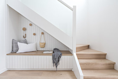 Design ideas for a scandinavian staircase in Central Coast.